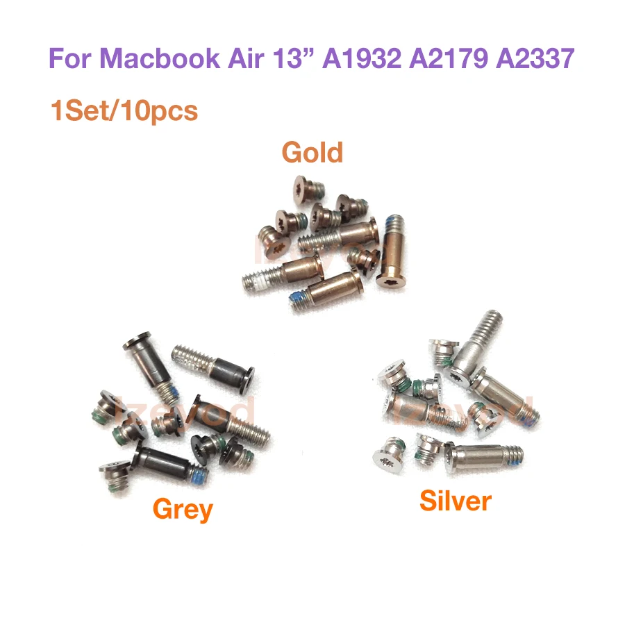 New Bottom Case Screws Set For Macbook Air 13\