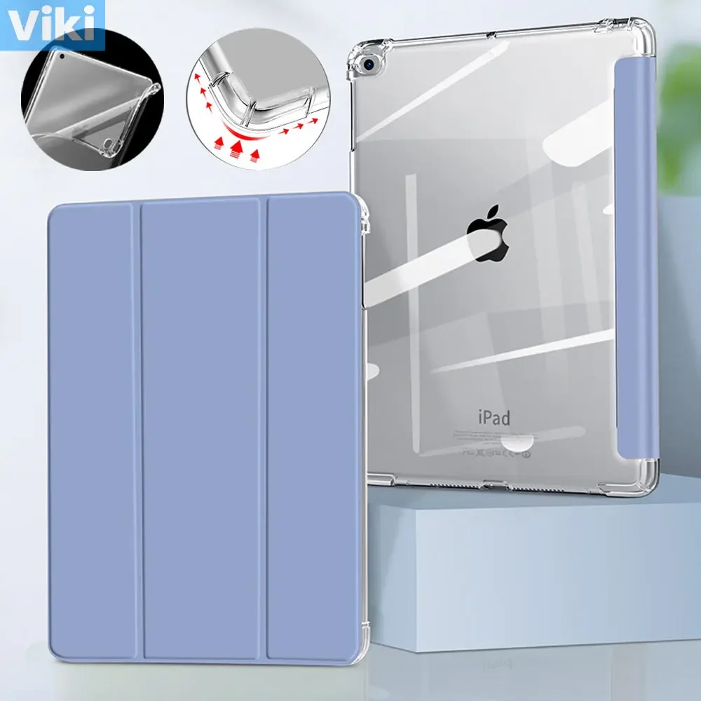 New transparent Case For iPad 2022 2020 Air 5 4 10.9” 10th 7h 8h 9th 10.2 inch 2021 Pro 11“ 10.5`9.7 7.9 Soft Cover Mini 2 5 6