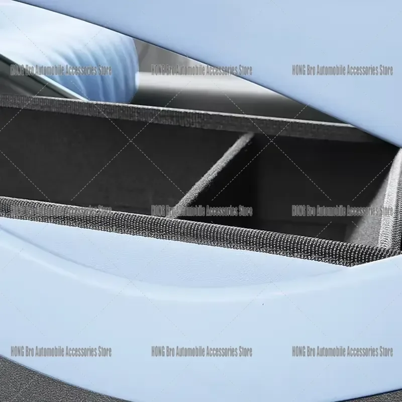 For BYD Song Plus EV Center Console Armrest Under Storage Box Organizer Interior Accessories Car Seat Gap Filler Tray