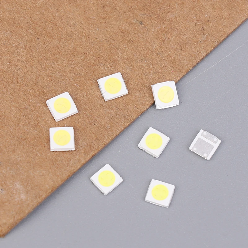 100Pcs 3030 2W LED Chip - 3.0-3.4V/6.0-6.4V 94LM Cool White for LCD TV Backlight Replacement, EMC 3030C-W3C3 image 6