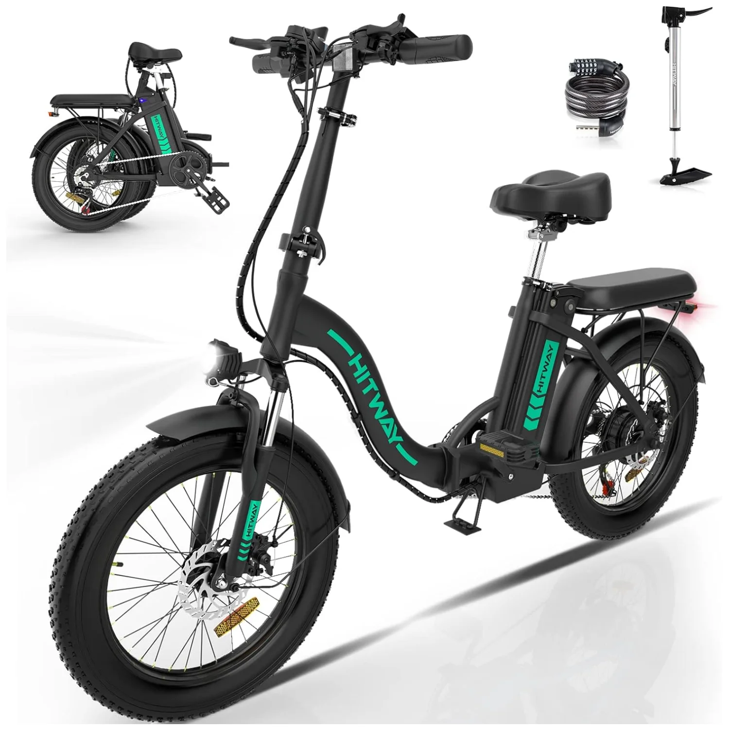 HITWAY BK6M Electric Bike for Adults, 20