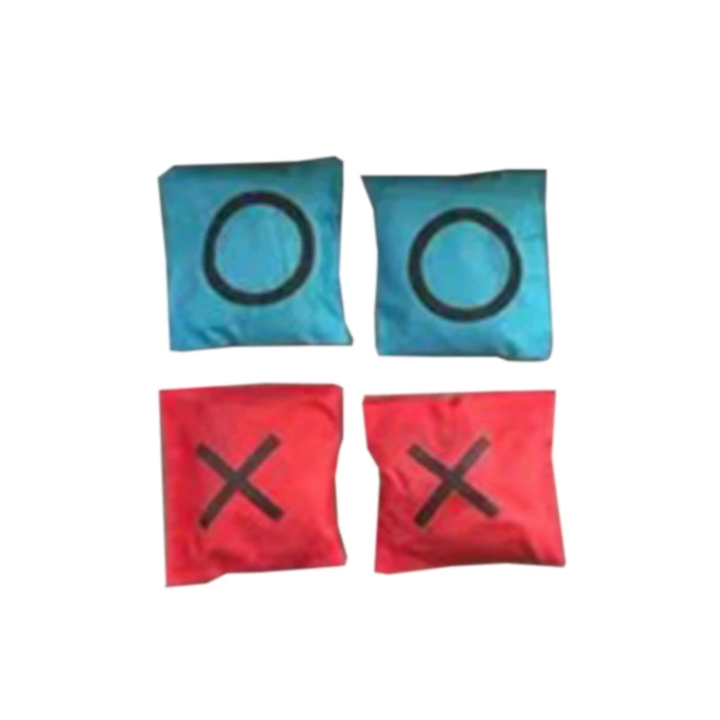 Tic Tac Toe Game Set Toss Outdoor Tic Tac Toe Fabric With Stake Boys Girls Adults Family Indoor