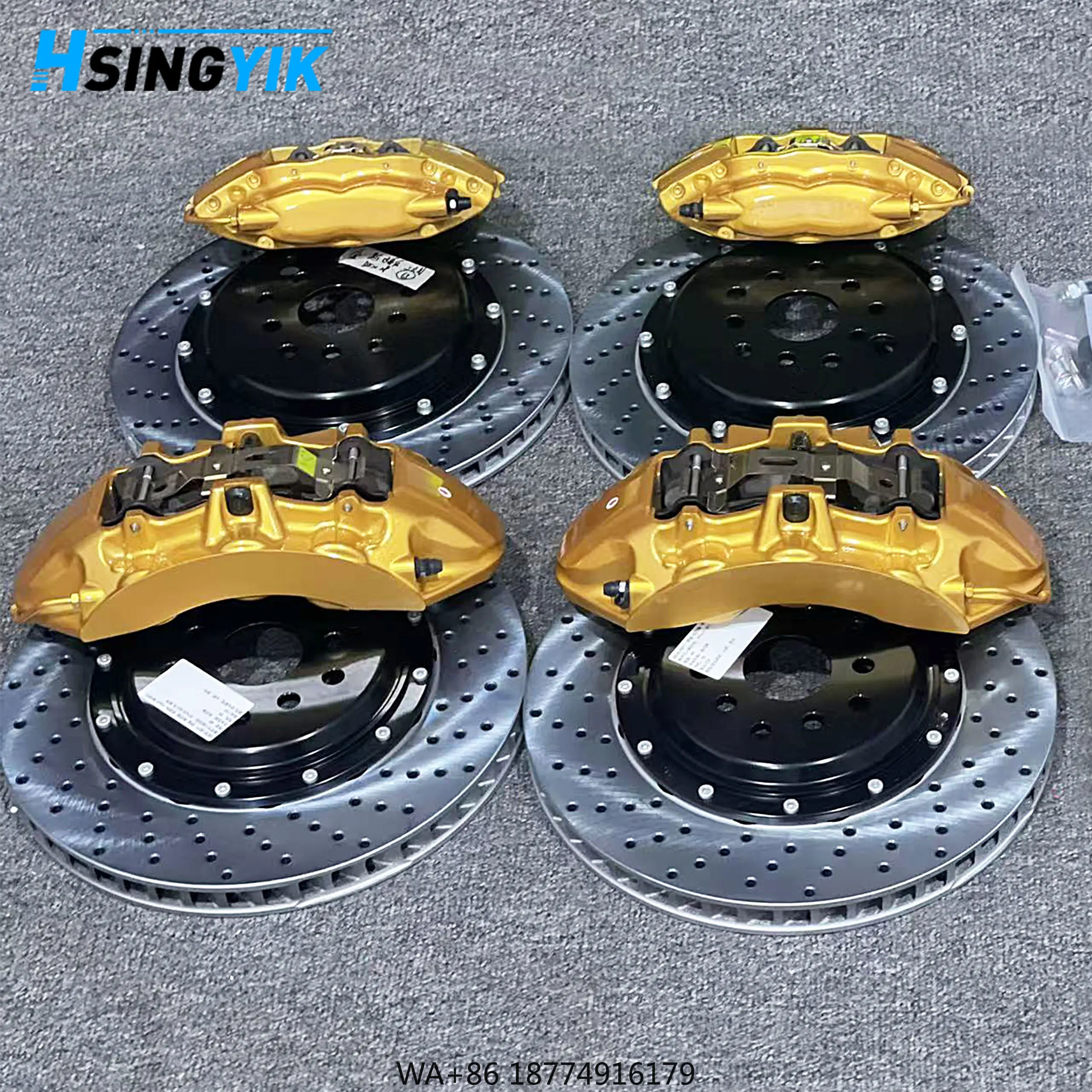 

Hsingyik Upgrade Calipers Big Brake Kit for Navara Silvia D22 D40 Np300 S14 S15