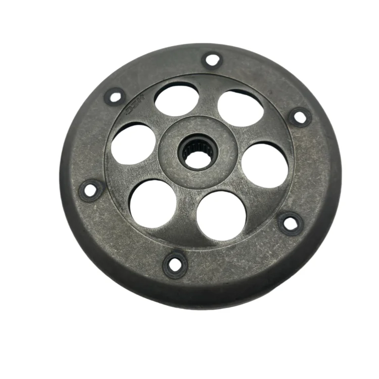 Motorcycle Clutch Is Suitable for Yamaha Zy100T Lym100T Jog100 Cuxi100 Rear Pulley Bowl Male Clutch Throwing Block Pressure Plate Open Closing Disc Driving Wheel Assembly Motorcycle Accessories