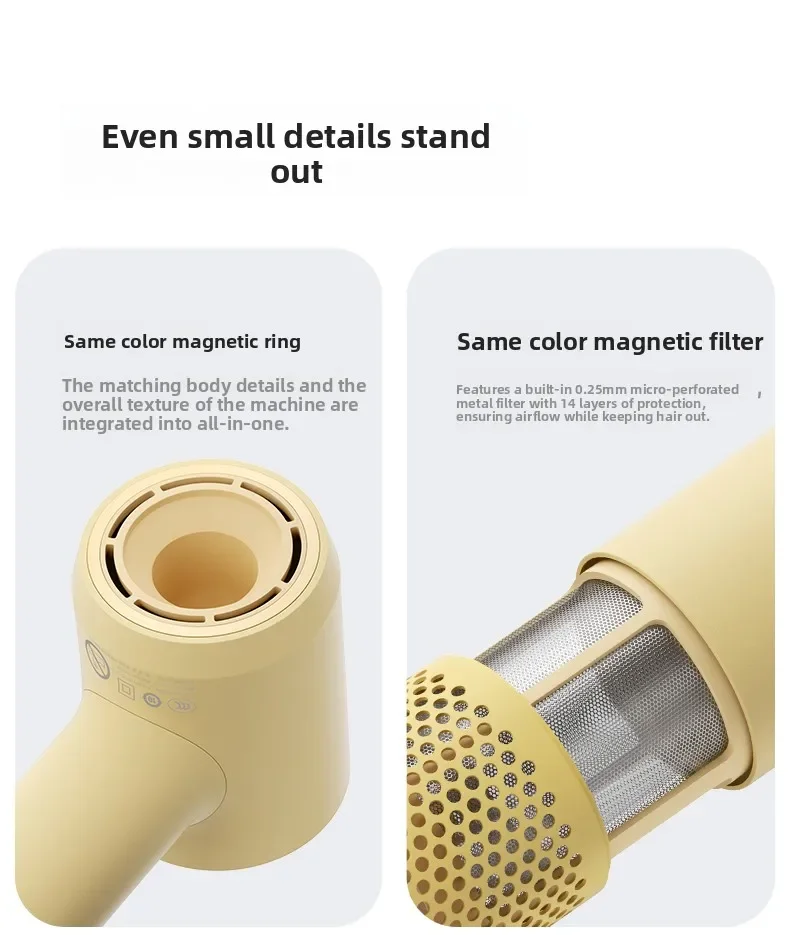 مجفف شعر عالي السرعة SE2 منزلي للعناية بالشعر بالأيونات السالبة، مجفف شعر Lefen سريع الجفاف #6