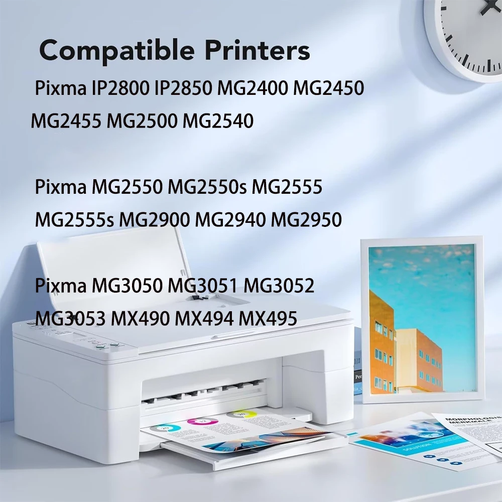 互換性のある pg-545 545XL 546XL インクカートリッジ交換用 Canon PG545 CL546 Pixma MG3050 2550 2450 2550S 2950 MX495