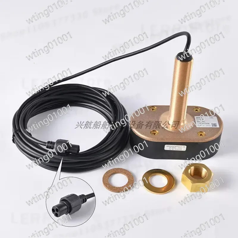 for HONDEX TD26 600W TD34 1000W Marine Fish Finder Transducer Japanese Seahorse Probe High Power Sonar Sensor Boat Fishing