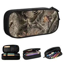 Real Tree Camouflage Camo Pencil Case Military Popular Pen Box Bag for Student Big Capacity School Supplies Gift Pencilcases