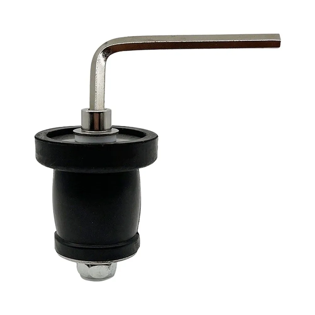 Expandable Drain Seal with Removable Stainless Steel Handle Suitable for 52 mm 65 mm Pipe Openings Automotive Use