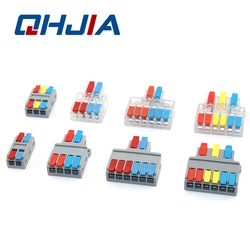 Wire Connector LT-2/3 Universal Compact Splitter Lamp Wiring Cable Connector Push-in Conductor Terminal Electric Cable Block