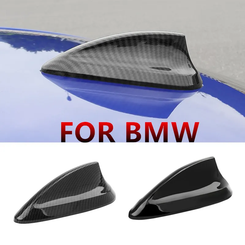 

Car Shark Fin Antenna Cover carbon fiber pattern antennae cover For BMW 4 series G22 G23 2021 2022 Auto Accessories
