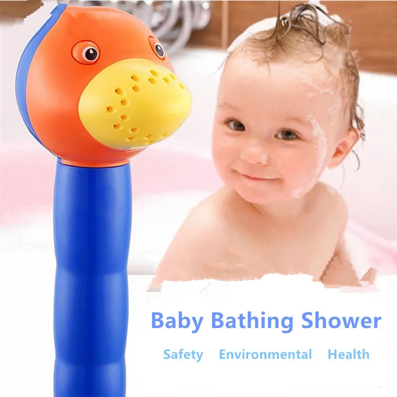 Safety And  Environmental Health Shower Head Yelllow Duck Children Baby Dedicated Bathroom Shower Hand Shower Faucet Accessories