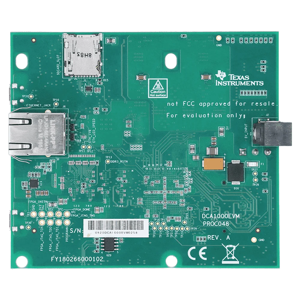 For DCA1000EVM mmWave Radar Data Capture Evaluation Module 1Gbps Ethernet Streaming Adapter Board view 5