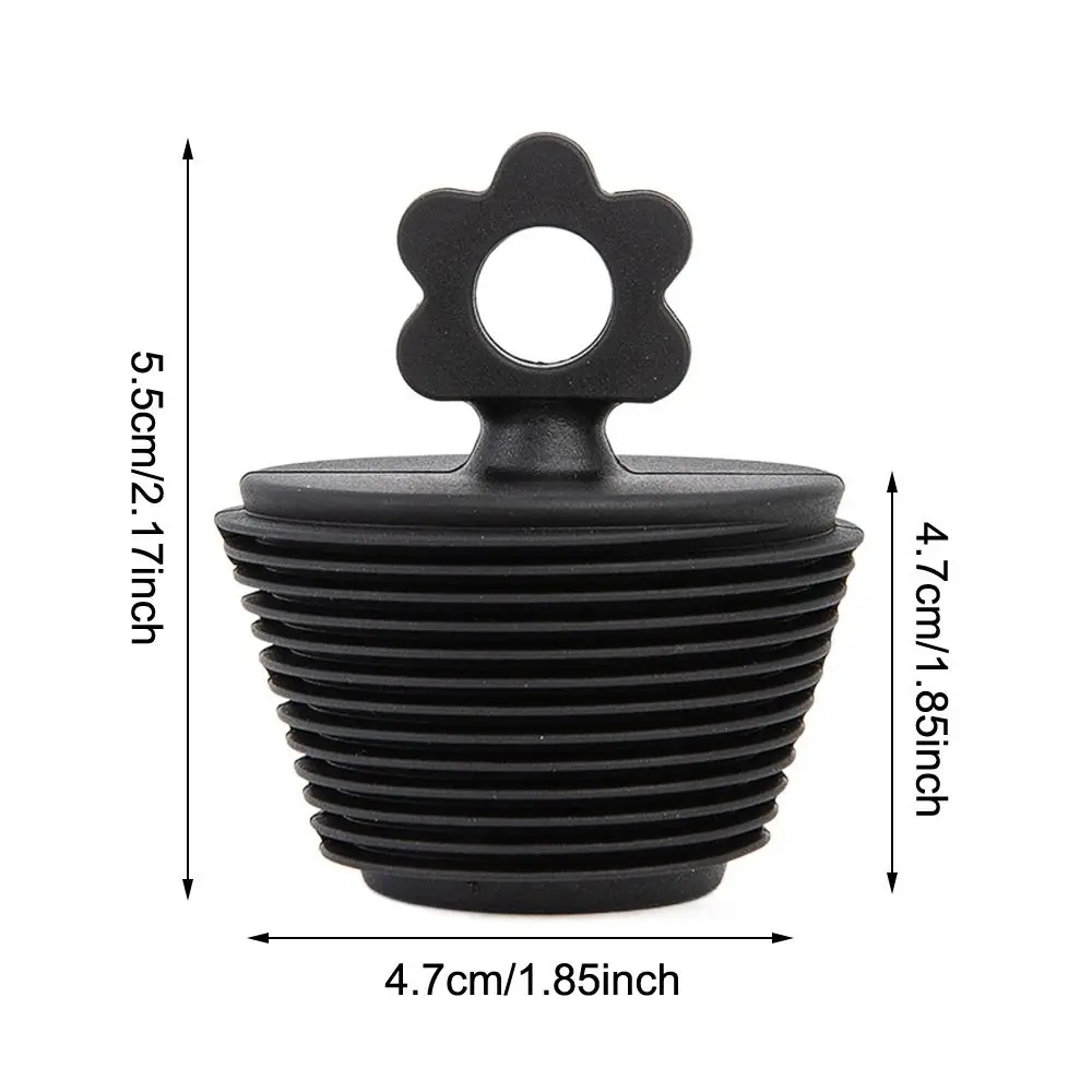 Пробка для ванны, сливная пробка, универсальная силиконовая пробка для ванны, пробка для ванны, уплотнение для ванной комнаты, эффективно переливающаяся сливная крышка