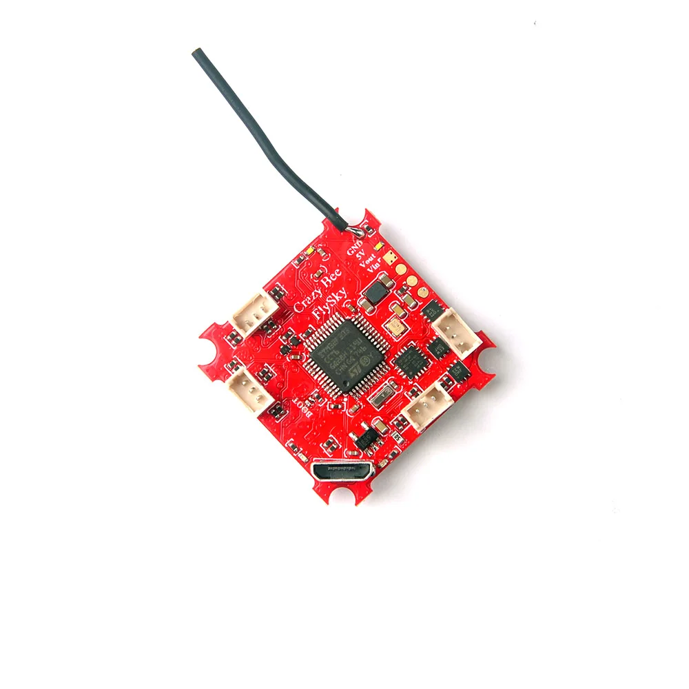 Happymodel Crazybee F3 Flight Controller BLHELI_S 5A 4in1 ESC OSD Current Meter FRSKY FLYSKY Receiver for FPV 1S Tinywhoops