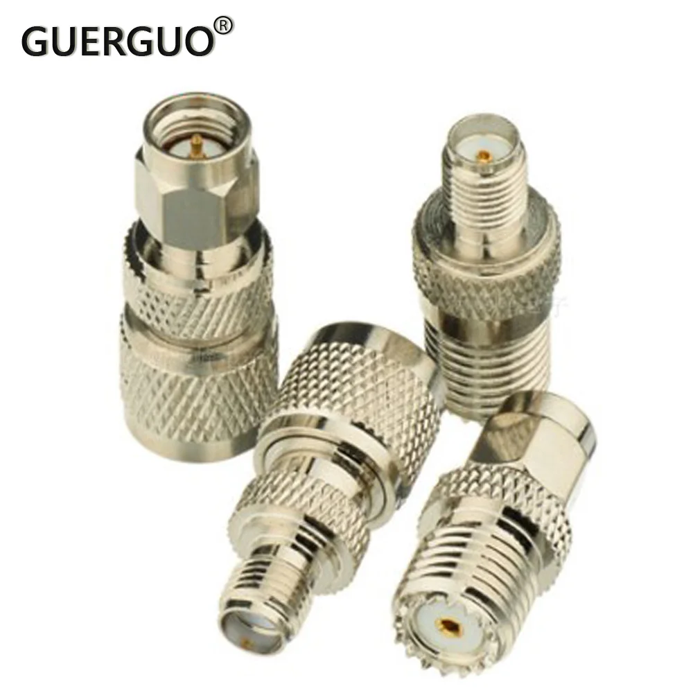 

1PC SMA to 8.3 Mini PL259 Male SO239 Female Jack Connector Antenna RF GPRS GSM Coaxial Adapter