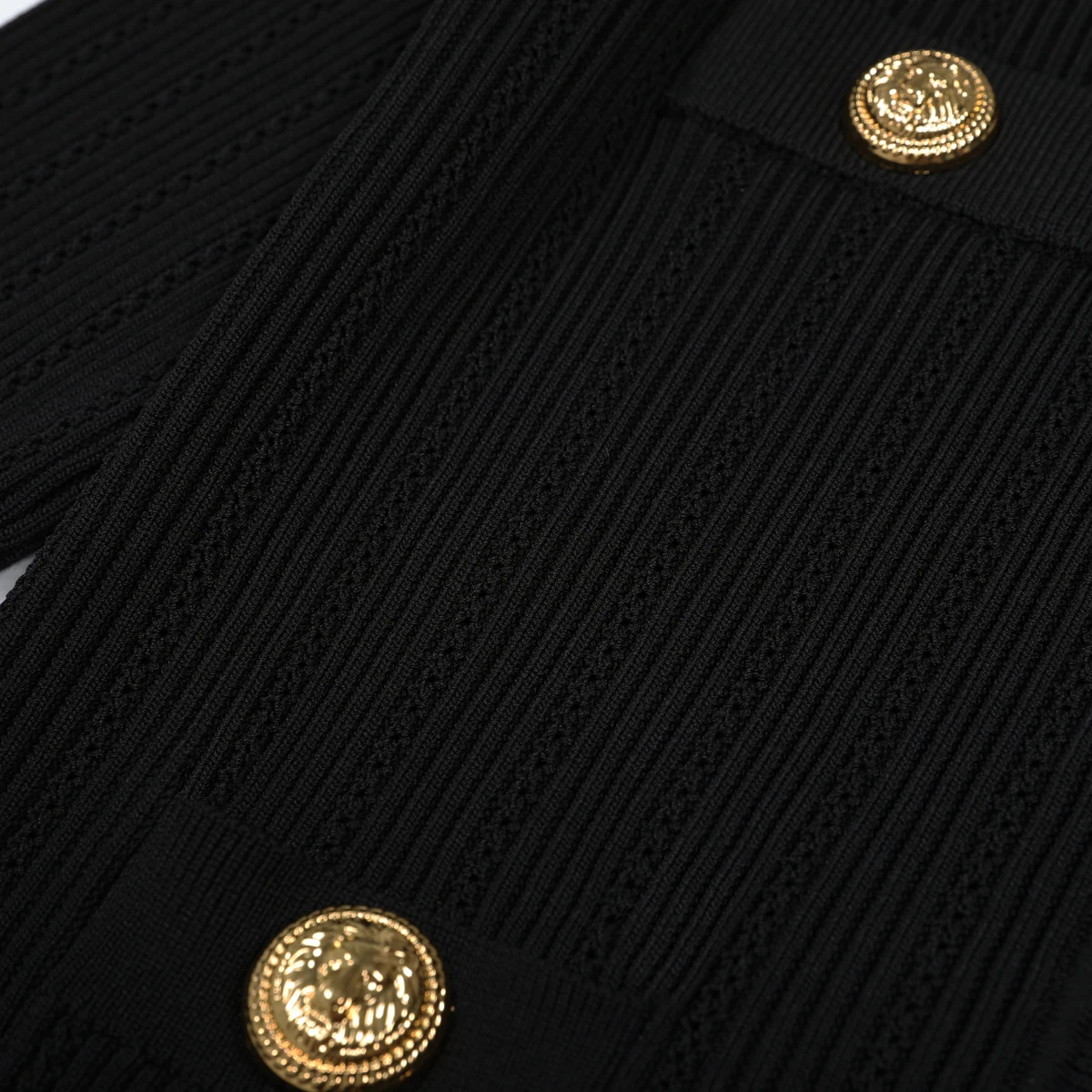 Alta qualidade primavera e verão nova moda feminina viajando em torno do pescoço manga comprida jaqueta de malha topo + meia saia conjunto