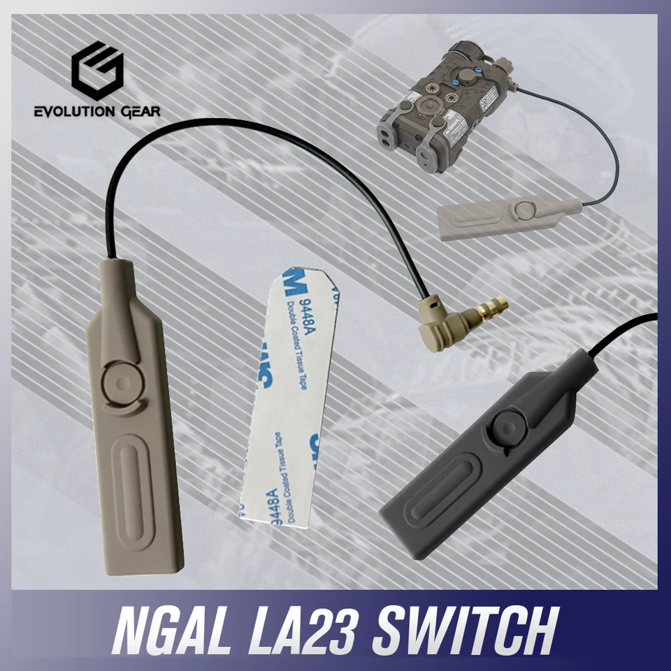 EVOLUTION GEAR IS-EG NGAL LA23 Switch Single Remote Switch Black