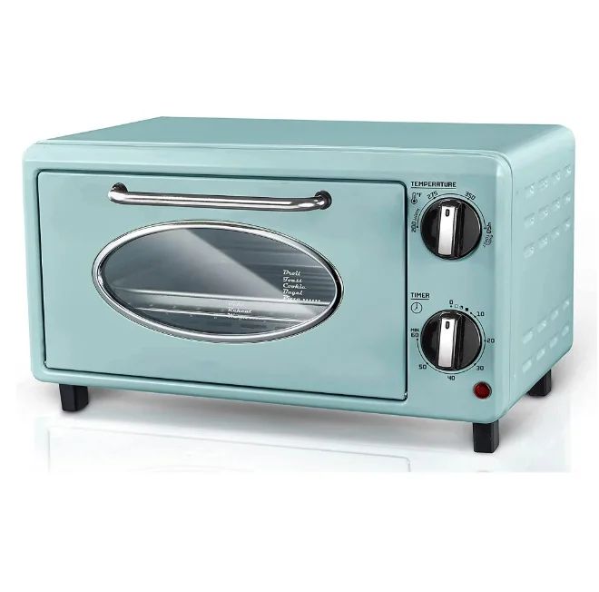 

ETO147M New Collection Retro 2-Slice Toaster Oven, Mint