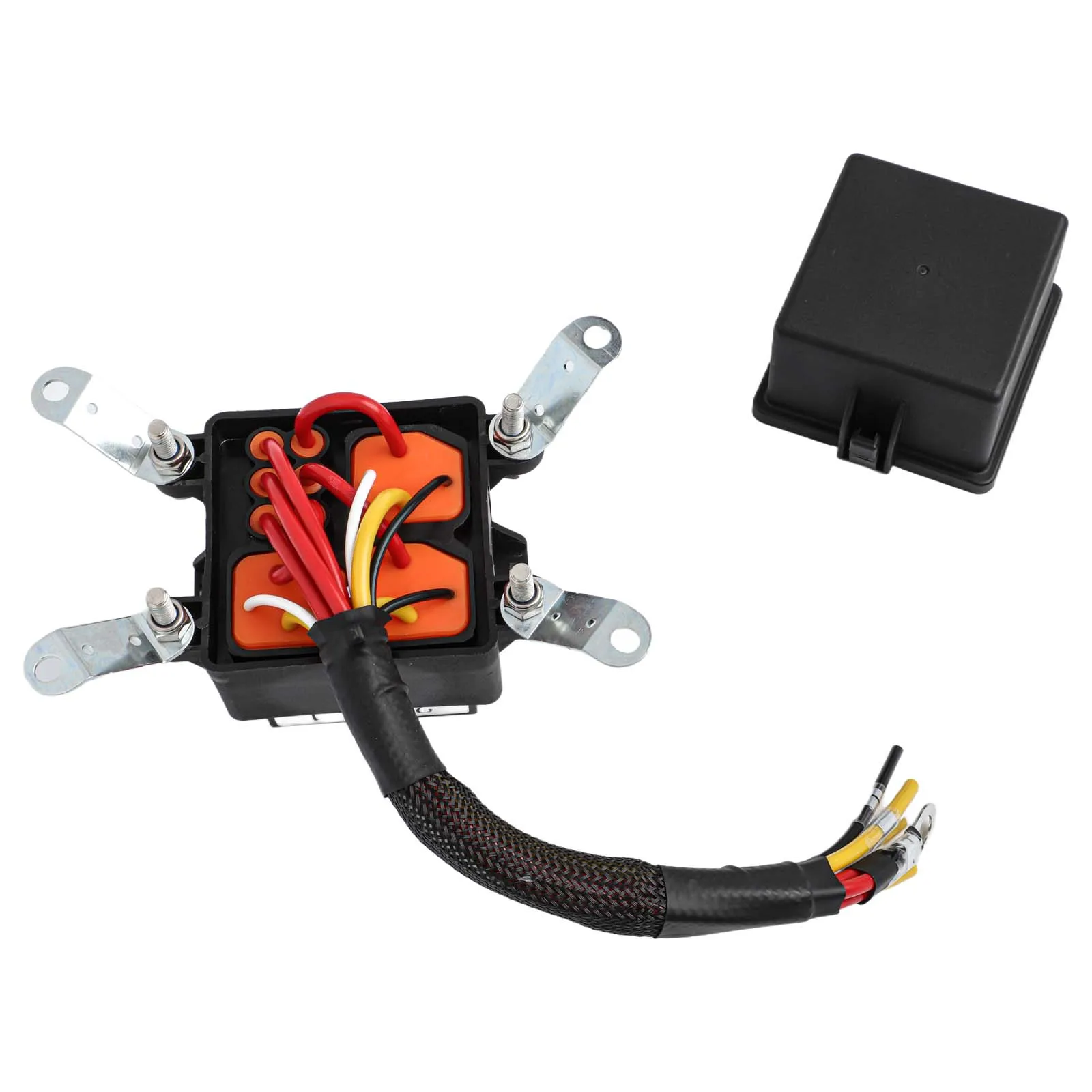 12V 3 Way Fuse Relay Box 4 Pin 5 Pin 40Amp IP65 Waterproof For Car Truck SUV RV Boat Electrical System Protection Kit