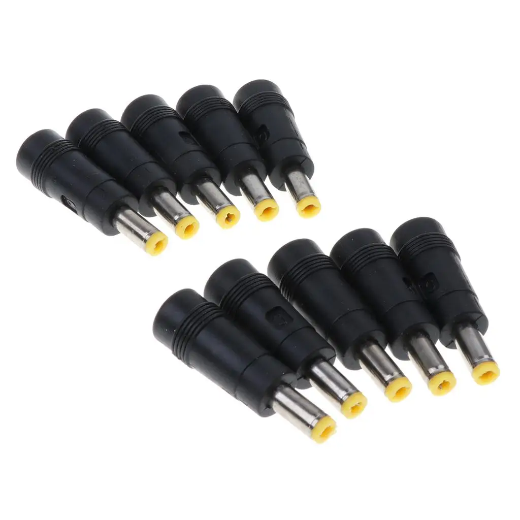 10x DC Power Adapter Connector 4.0x1.7mm Female to 5.5 X 2.5mm Male