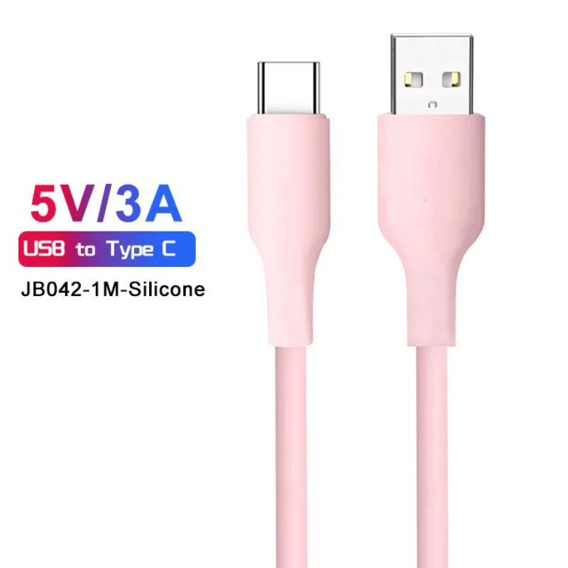 6A Usb Type-C Silicone Super Fast Charging Data Cable for Samsung S23 Ultra Huawei 66W Mobile Phone Charging Cable Accessories