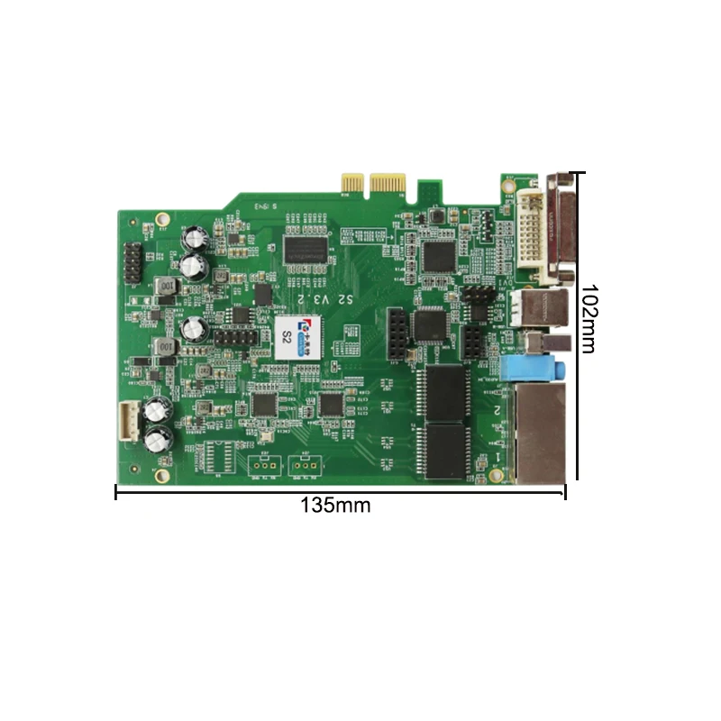Colorlight S2X Sending Card 1.31 Million Points Arbitrary Splicing Compatible with Colorlight Receiving Cards For Led Screen