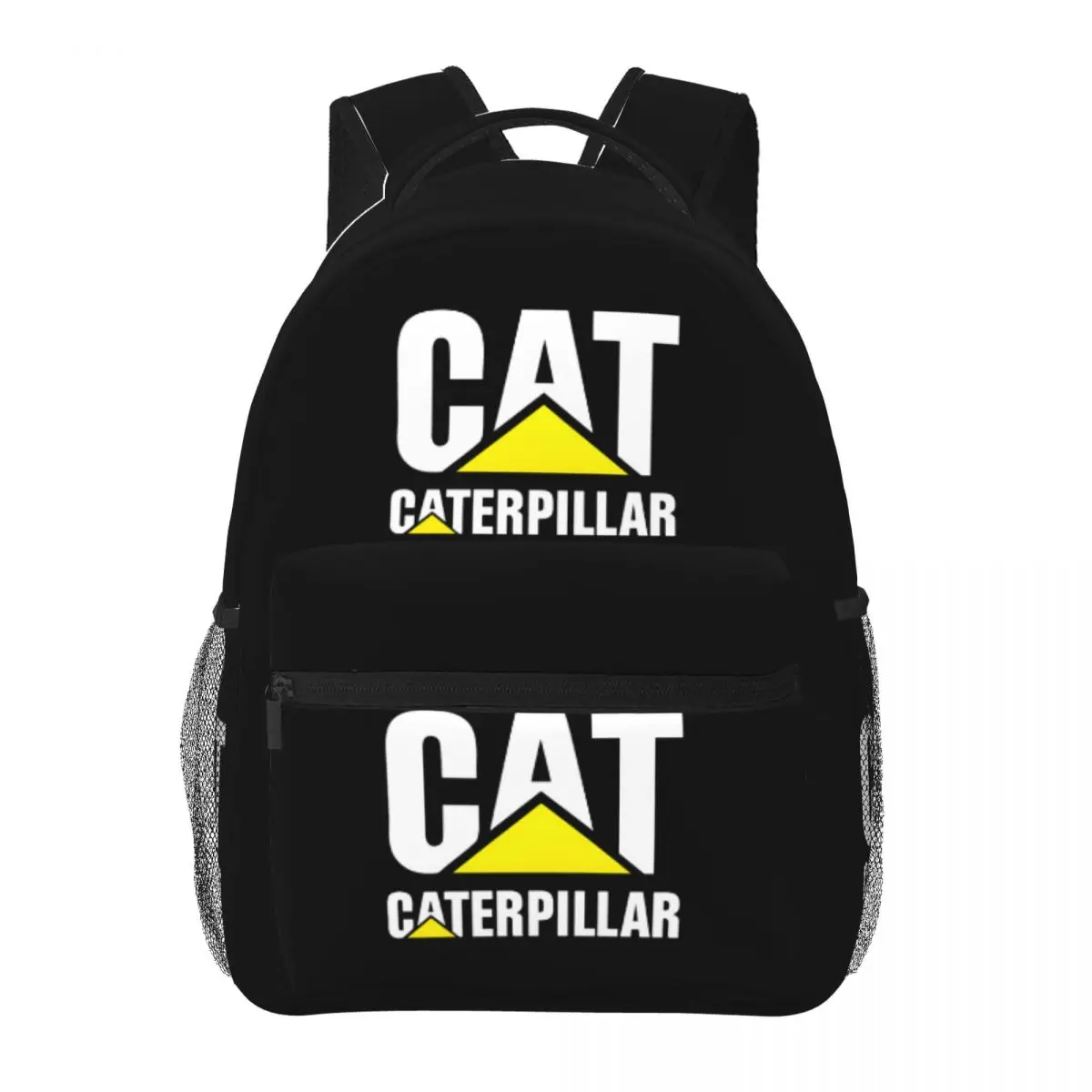 CAT-CATERPILLAR For Girls Boys Large Capacity Student Backpack Lightweight waterproof Backpack 16in