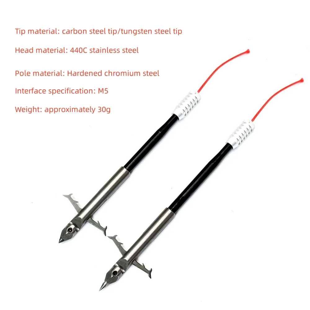 New Fishing Slingshot Arrow 440C Stainless Steel Broadheads Arrowhead Hunting Fishing Dart Archery Bow Fishing Accessories