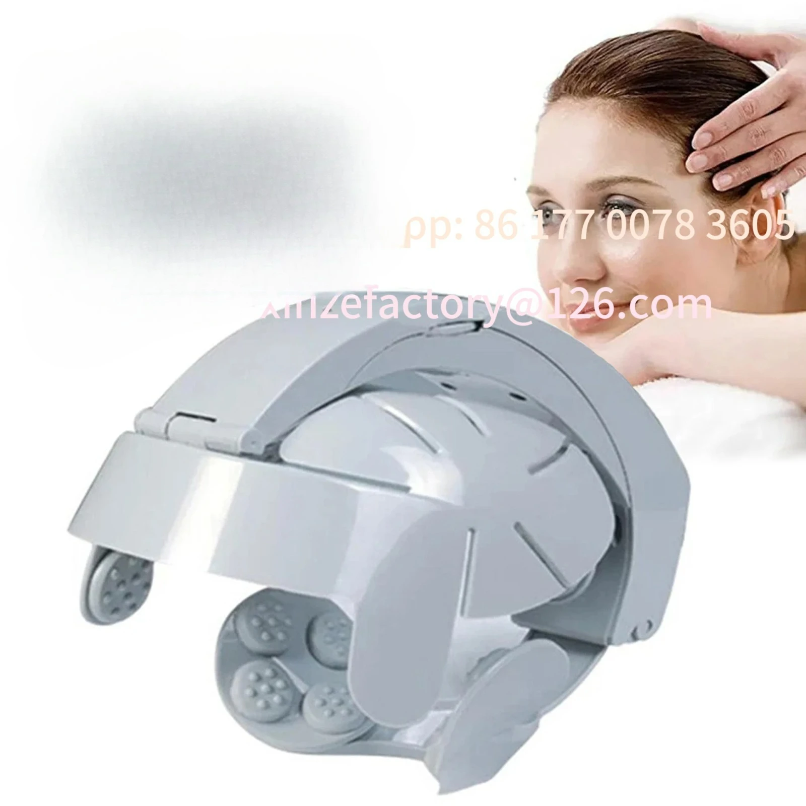 Customizable Multifunctional Head Massage Instrument Scalp Massager Relax Easy Massager Health Care