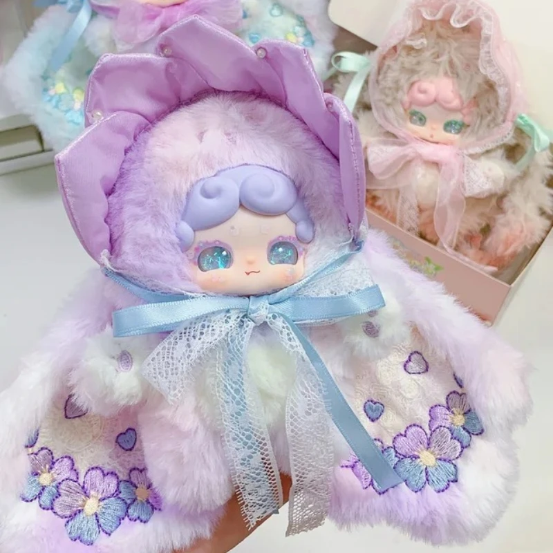 

LuckyDeerNai Break in The Flower Series Blind Box Vinyl Plush Pendant BlindBox Lovely Anime Figure Mystery Box Surprise Box Gift