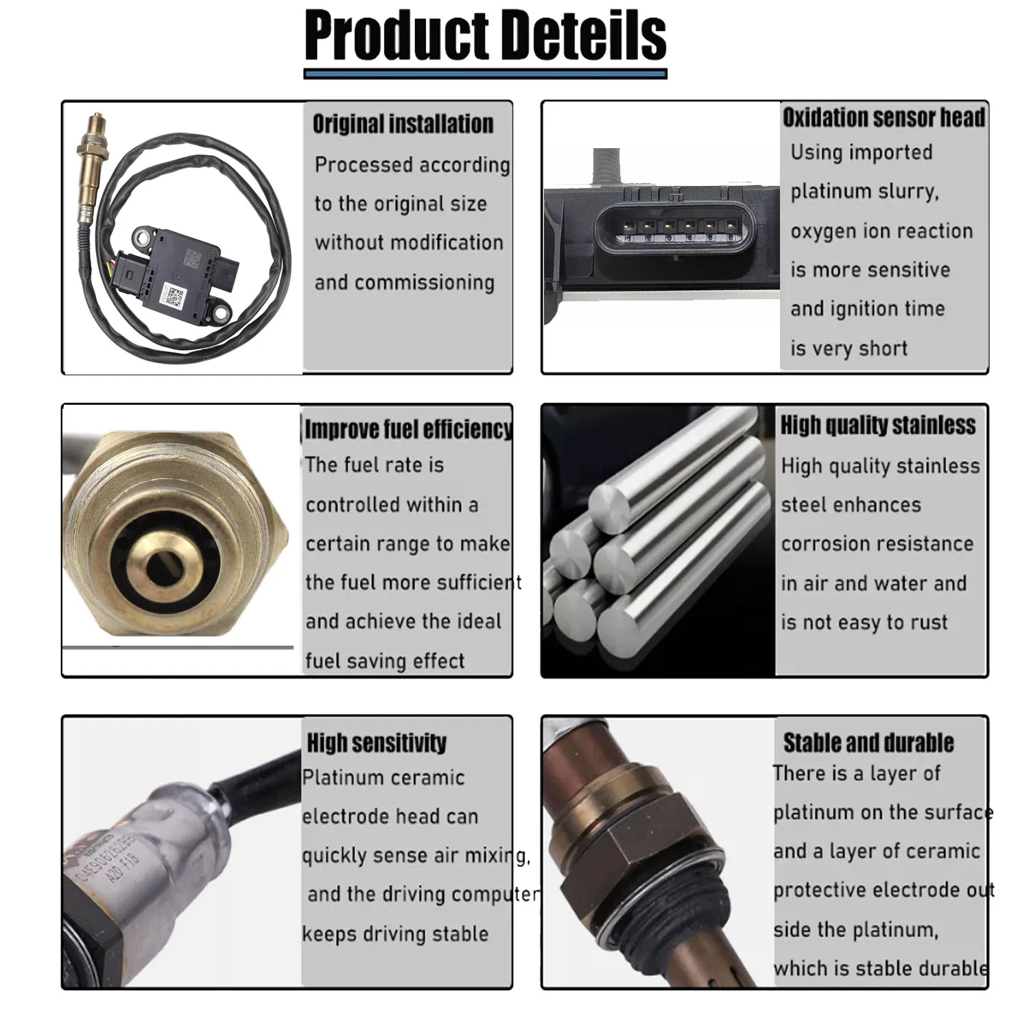 0281007584 PM Particulate Matter Sensor Probe JB3G-5L239-AB for Ford Ranger MK4 2.0 Diesel 2011-2023 1277023505 - Image 2