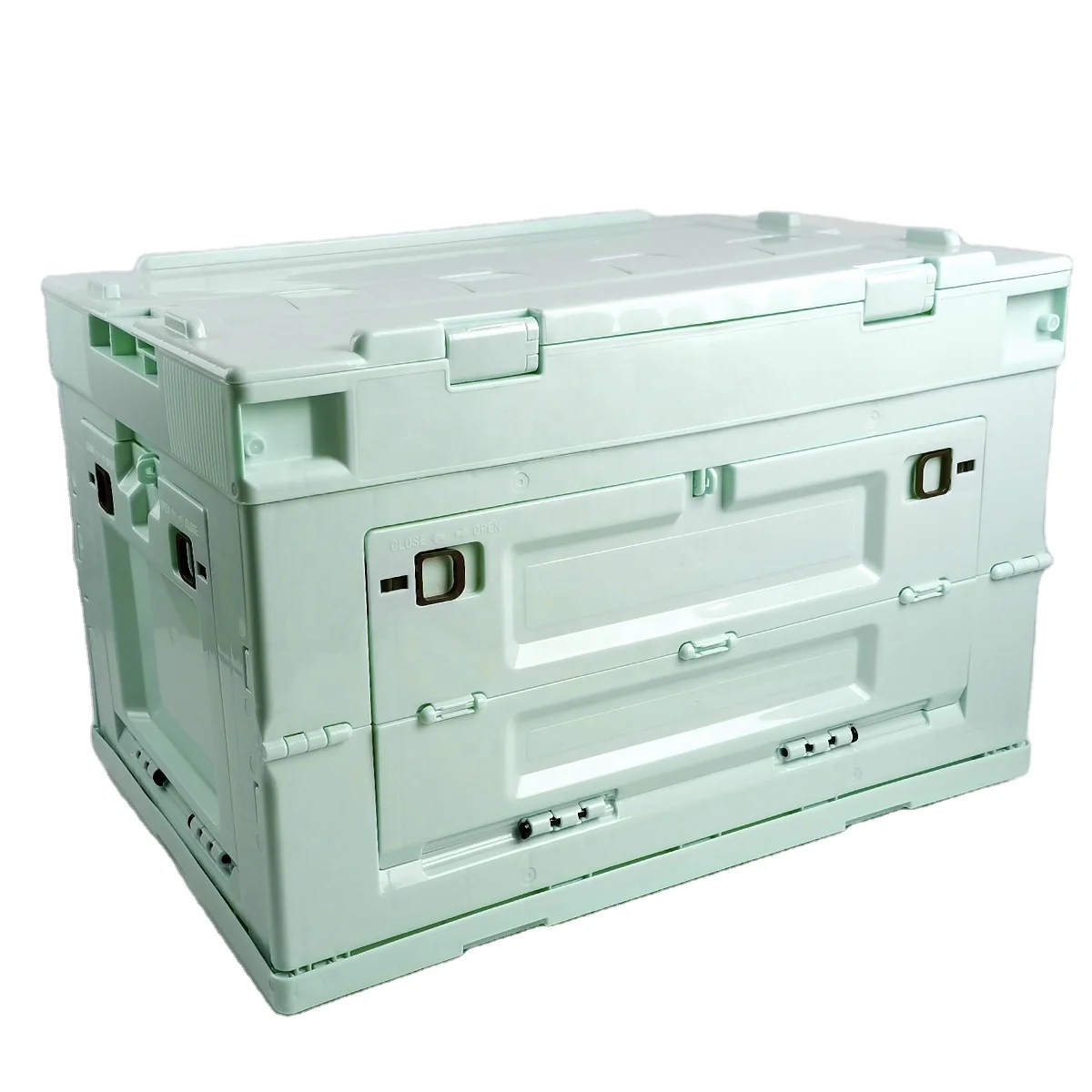 

collapsible foldable folding storage crate box plastic crate folded