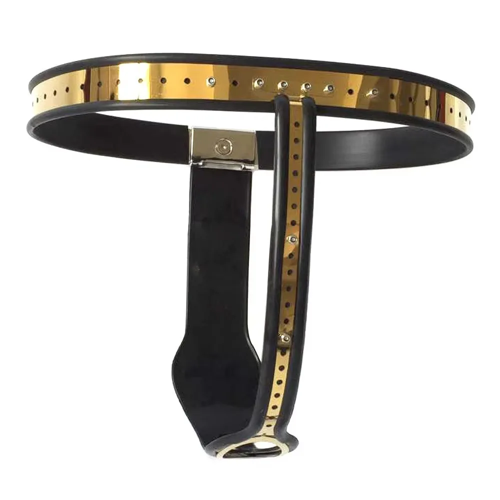 أنثى حزام العفة لعبة الجنس الكبار أنثى T على شكل قفل العفة غير مرئية لعبة الجنس القابلة للإدراج #3