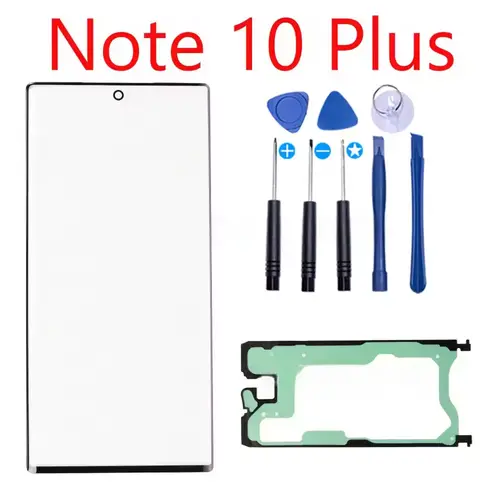 1Set New LCD Display Front Glass Outer External Touch Screen Lens Panel For Samsung Galaxy S8 S9 S10 Note 8 9 10 20 Plus Ultra - Image 8