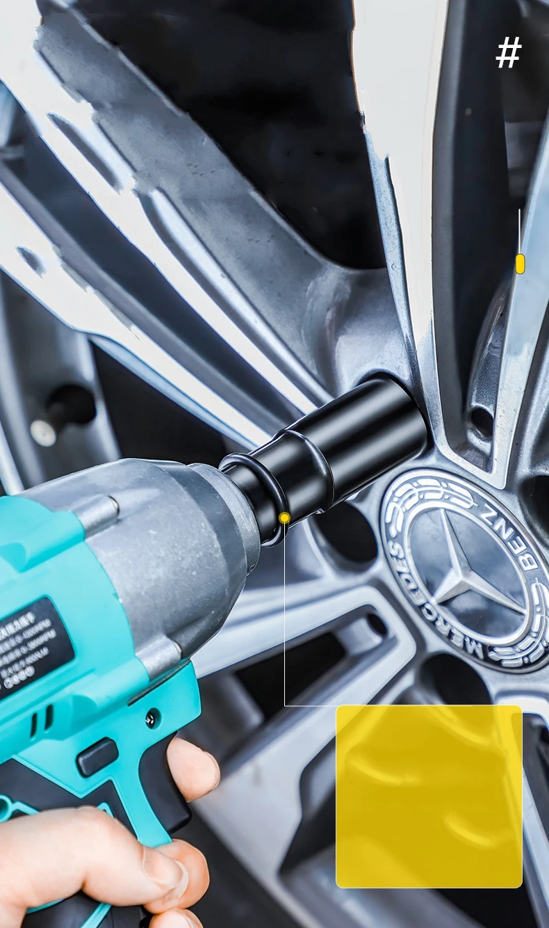 

Удлиненная ударная головка 1/2 дюйма, метрическая, для пневматического гайковерта, для снятия шин