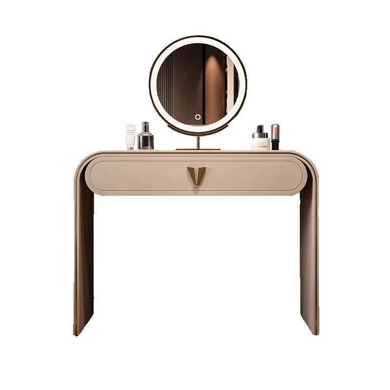 

Italian style, minimalist, dressing table, modern, minimalist, creamy style, small apartment