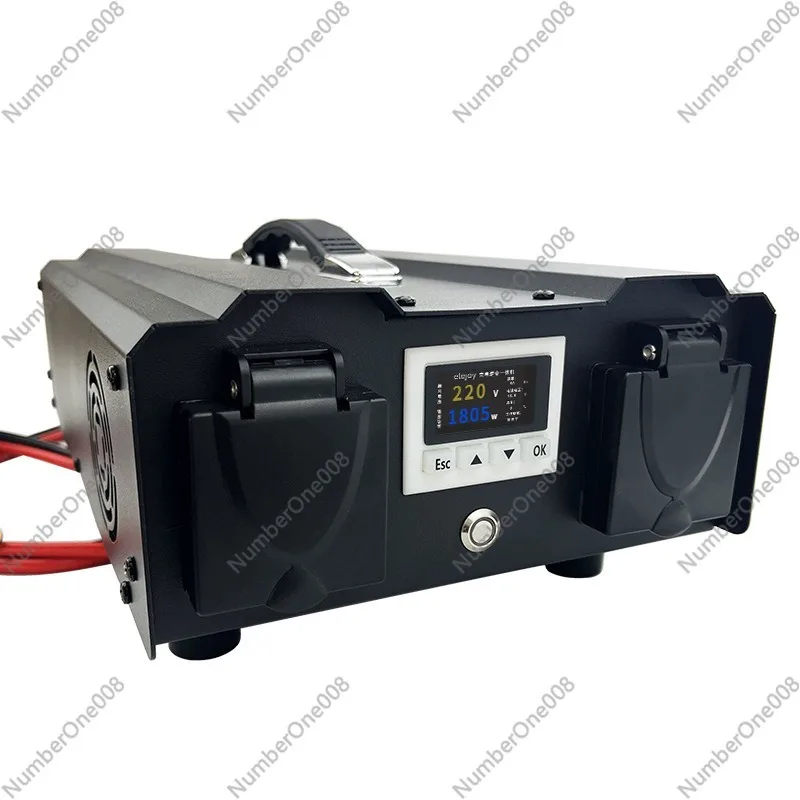 2000W Power Inverter with Charger 24 V48v60v72v To 220V Bidirectional Inverter Energy Storage Power Supply (Car)