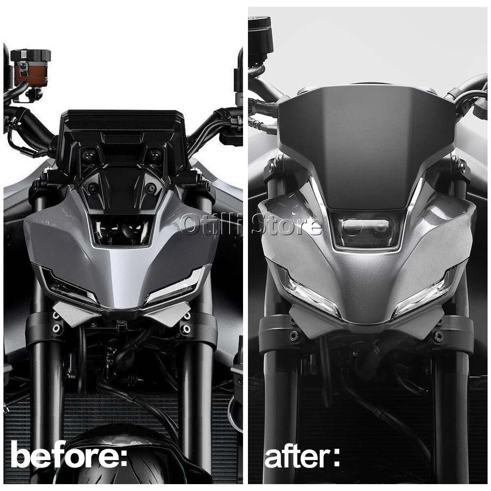 

MT09 SP Motorcycle Accessories Windshield Cover Adjustable Wind Deflector Windscreen Fairing For Yamaha MT 09 MT-09 SP 2024 2025