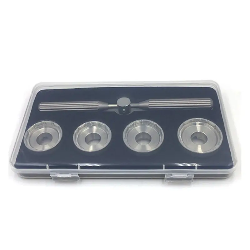A63K& Professional Watch Opener Watch Back Case Opener Wrench Set for Watch 4-35-36-38 Repair Tools