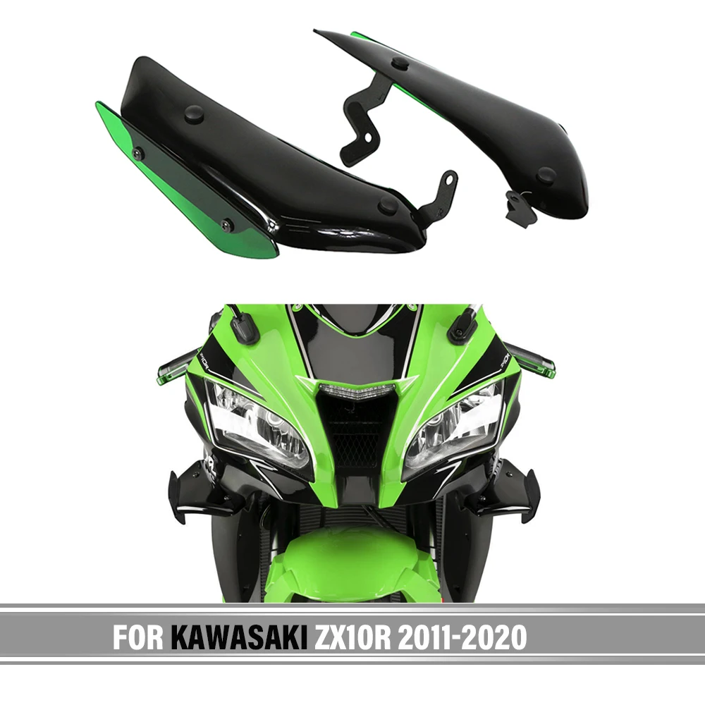 

Для KAWASAKI ZX10R ZX-10R 2011-2020 2019 2018 2017 2013 детали обтекателя мотоцикла с аэродинамической строчкой обтекателя крыла