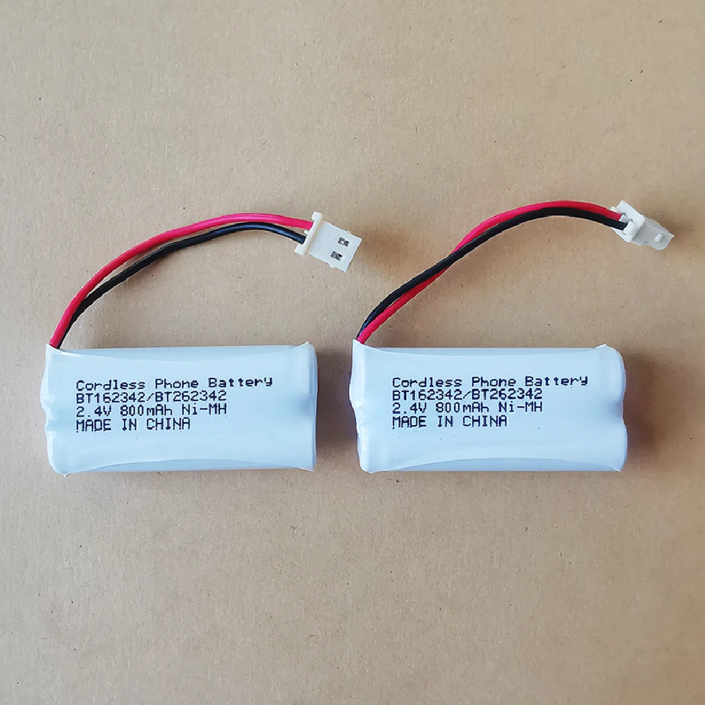 New 2.4V AAA800mAh Ni-MH BT162342 BT262342 Cordless Phone Batteries Compatible with BT183342 BT283342 T EL52300 CL801 CL811