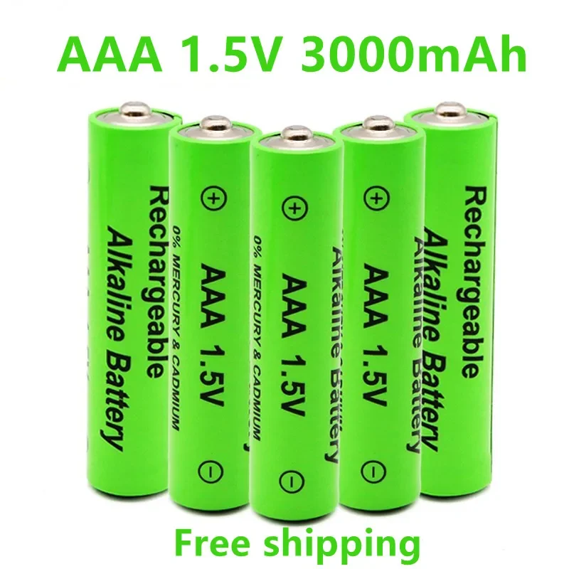 

2-20pcs 1.5V AAA battery 3000mAh Rechargeable battery NI-MH 1.5 V AAA battery for Clocks mice computers toys so on