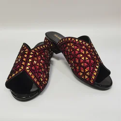 Fashion Women Rhinestone Shoes Comfortable Lady Casual Beach Shoes Rhinestone Slippers Female Peep-toe  Shoes F626-2