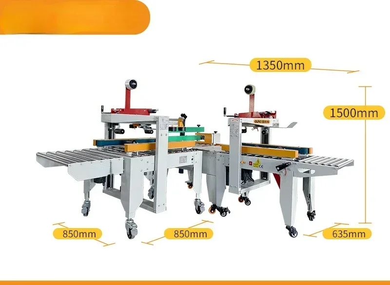 Hete verkoop sluitmachine E-commerce Cross Tape sluitmachine Volautomatische kartonnen sluitmachine
