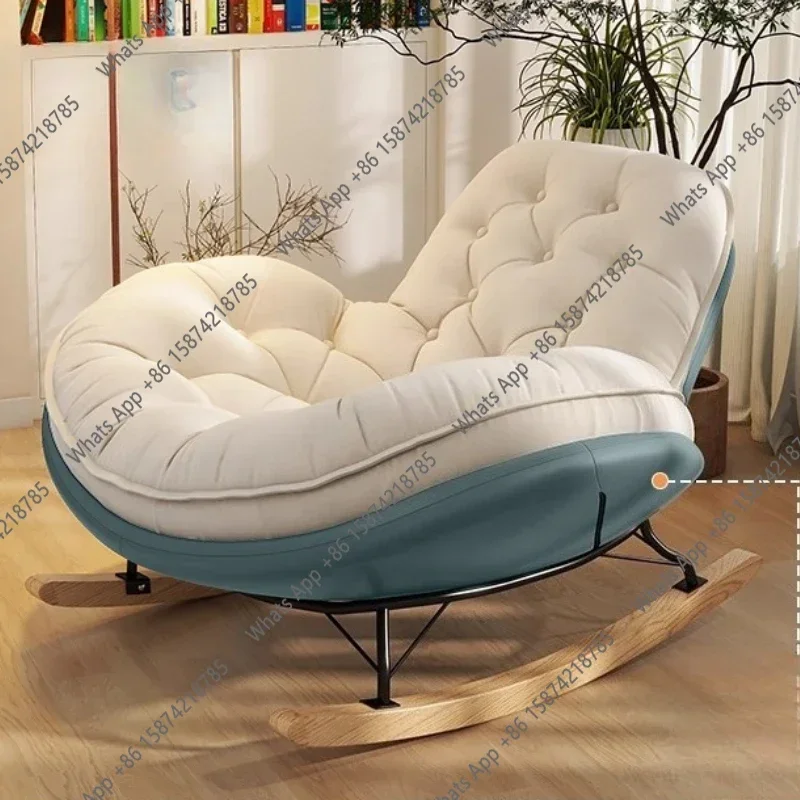 B40 Z Simplicity Vanity Chaise Lounge Luxury Leisure Modern Suede Chaise Lounge Comfort Ergonomics Living Room Furniture Taburet