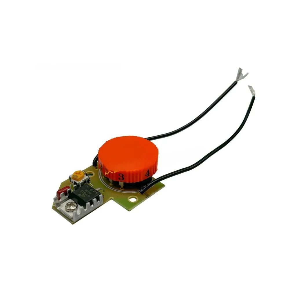 6-Speed Variable Speed Controller Switch For Angle Grinder Polisher Metal Housing Adjustable Tool Regulator