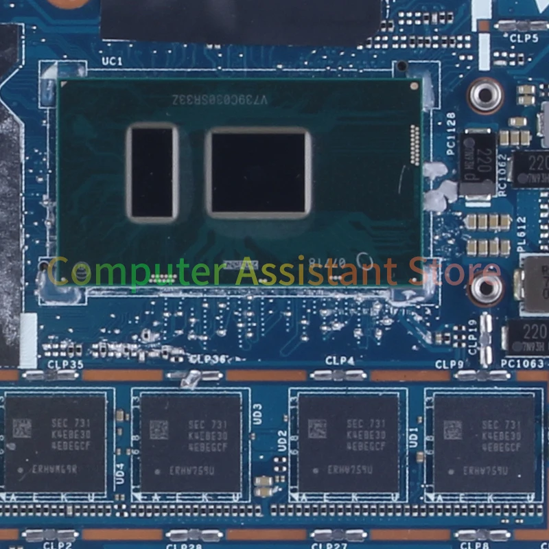 Imagem -04 - Laptop Mainboard para Dell Latitude Notebook Motherboard La-e111p 0vwf74 07dcrr 07dcrr 04t8fj i3 i5 i7 7ª Geração de Ram 4g 8g 16g