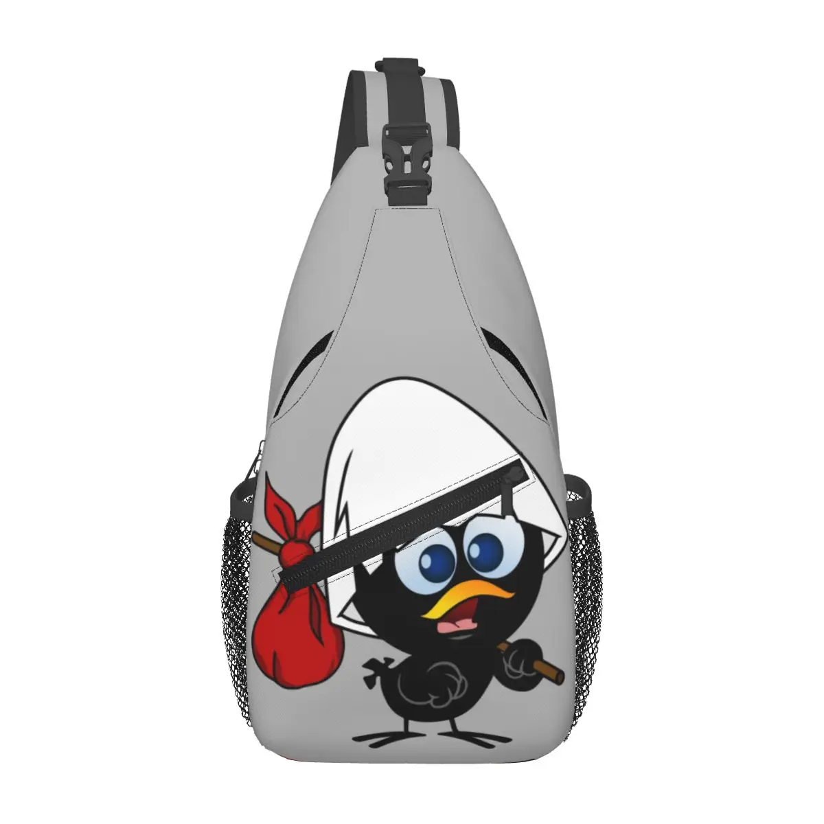 

Custom 3Little Chicken Calimeros Backpack for Girls Boys Cartoon Bags Shoulder Crossbody Chest Backpack Sling Crossbody Backpack