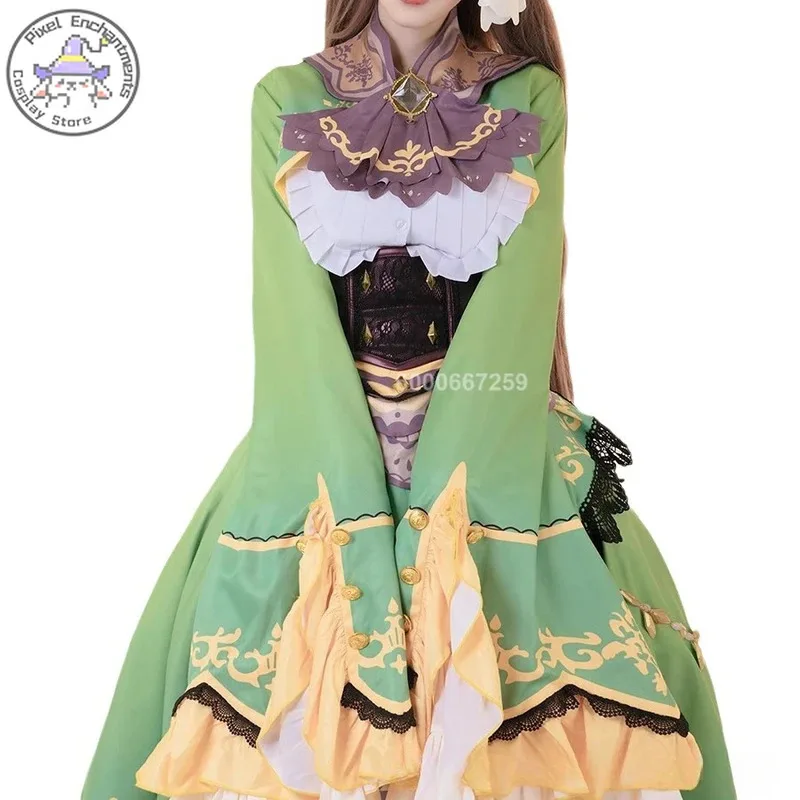 Umamusume: أزياء ديربي الجميلة التأثيرية الطبيعية الرائعة التأثيرية بدلة المعركة للسيدات فستان لوليتا الجميل لعب الأدوار في الهالوين